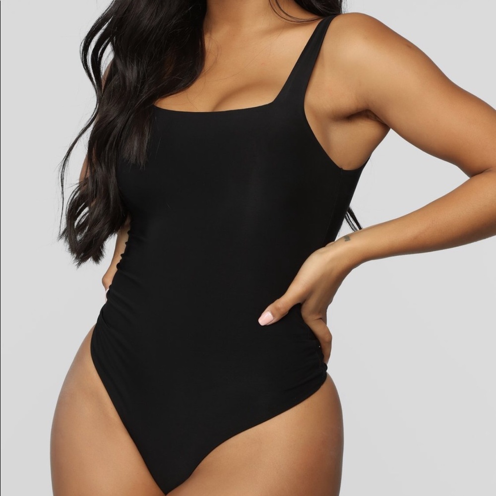 Fashion Nova Black Bodysuit